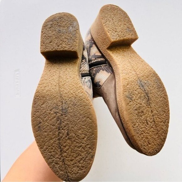 Casta Western Snake Skin Boots 38 - Picture 4 of 7